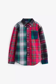 Мальчик рубашка в клетку в стиле вестерн Polo Ralph Lauren, красный