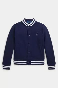 Мальчик спортивная куртка бомбер Polo Ralph Lauren, синий