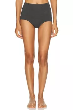 Мальчик в трусиках Norma Kamali, темно-серый