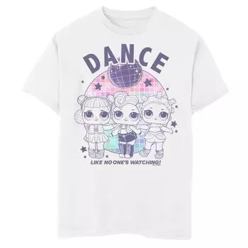 Мальчики 8-20 Л.О.Л. Сюрприз! Футболка с рисунком «Танцуй так, будто никто не смотрит» L.O.L. Surprise!