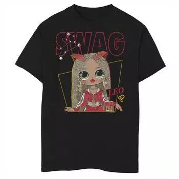 Мальчики 8-20 Л.О.Л. Сюрприз! МОЙ БОГ. Футболка с рисунком Swag Leo Licensed Character