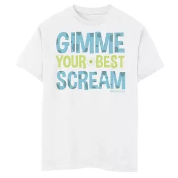 Мальчики 8–20 лет Disney/Pixar Monsters Inc. Ваша лучшая футболка с рисунком крика Disney / Pixar