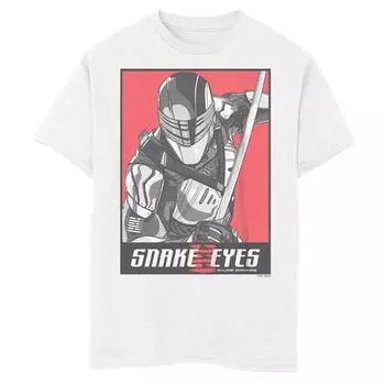 Мальчики 8-20 лет Футболка с плакатом в уличном стиле Joe Snake Eyes Licensed Character