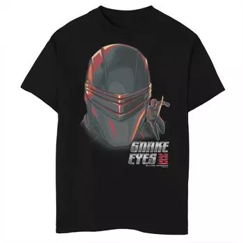 Мальчики 8-20 лет Футболка с портретом и коллажем Joe Snake Eyes Licensed Character