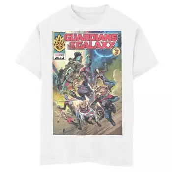 Мальчики 8–20 лет. Стражи Галактики. Том. Футболка с обложкой 3 Action Comics Licensed Character