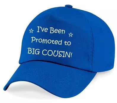 Мальчики, которых меня повысили до бейсбольной кепки старшего кузена 60 SECOND MAKEOVER, синий