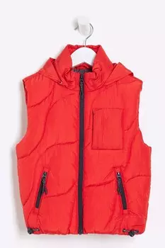 Мальчики машут жилетами River Island, красный