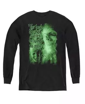 Мальчики Молодежь King Of The Dead Длинные рукава Толстовка Lord Of The Rings, черный