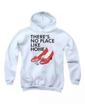 Мальчики Молодежь Нет места лучше дома пуловер с капюшоном / Толстовка с капюшоном Wizard Of Oz, белый