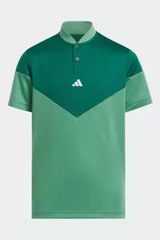 Мальчики рубашка поло heat rdy sport с воротником Adidas Golf, зеленый