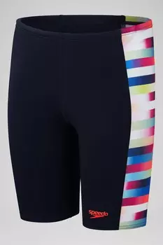 Мальчики шорты для плавания с защитой от цифровых панелей Speedo, синий