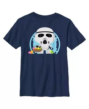 Мальчиковые штурмовики из «Звездных войн» готовы охотиться за яйцами на пасхальной детской футболке Disney Lucasfilm