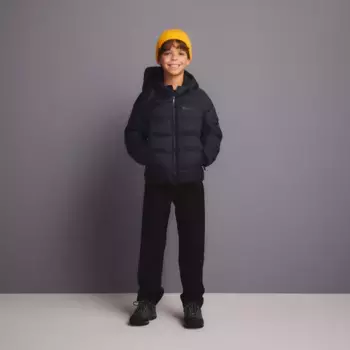 Мальчишеские горные дождевые штаны Mountain PRO, чёрный