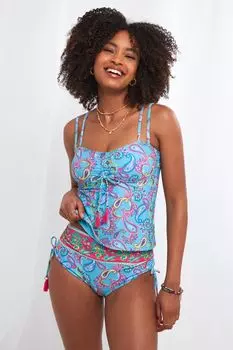 Мальдивы бохо танкини Joe Browns, синий