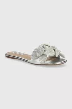 Мальтийские шлепанцы Steve Madden, серебряный