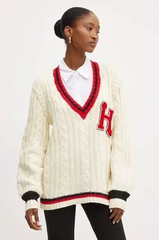 МАЛАЙКА свитер Silvian Heach, бежевый