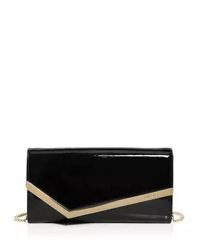 Маленькая асимметричная сумка-клатч Emmi Jimmy Choo