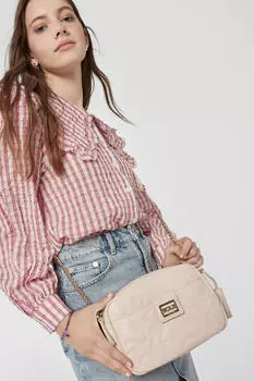 Маленькая бежевая сумка через плечо Kaos Dream Tous, бежевый