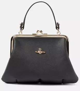 Маленькая большая сумка из искусственной кожи granny Vivienne Westwood, черный