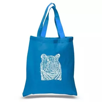 Маленькая большая сумка Word Art - Big Cats LA Pop Art, цвет Sapphire