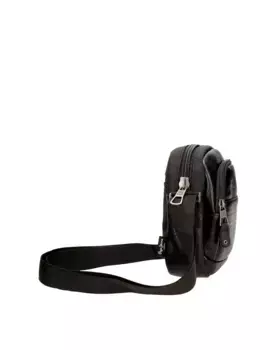 Маленькая черная мужская сумка через плечо Pepe Jeans, черный