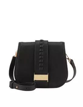 Маленькая черная сумка через плечо Bramble Laura Ashley, черный