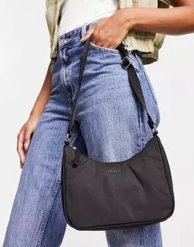 Маленькая черная сумка через плечо Levi's