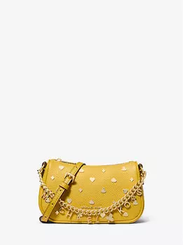 Маленькая декорированная сумка через плечо Carmela Michael Kors, желтый