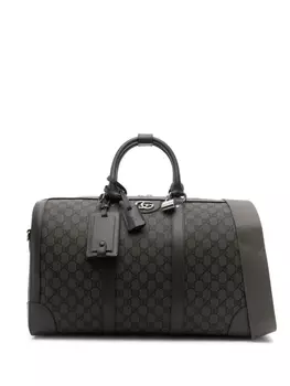 Маленькая дорожная сумка Ophidia Gucci, серый