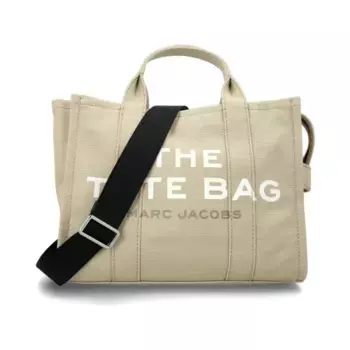 Маленькая дорожная сумка-шоппер Marc Jacobs, бежевый