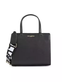 Маленькая двусторонняя сумка Maybelle Karl Lagerfeld Paris, цвет Black Gold