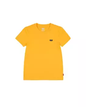 Маленькая футболка Levi's Batwing с логотипом для мальчиков, жёлтый