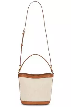 Маленькая холщовая сумка Veronica Beard, мультиколор