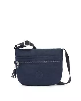 Маленькая и легкая женская сумка через плечо темно-синего цвета Kipling, темно-синий