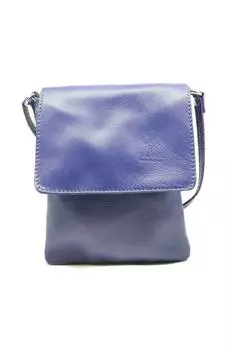 Маленькая итальянская сумка через плечо из натуральной кожи, стильная сумка для телефона Kitise, темно-синий