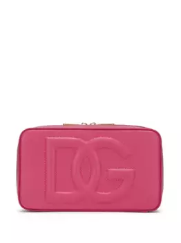Маленькая каркасная сумка с логотипом DG DOLCE & GABBANA, розовый