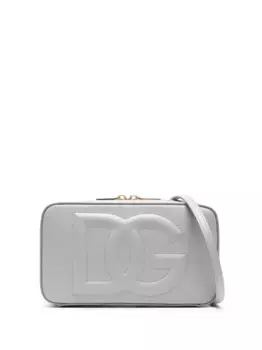Маленькая каркасная сумка с логотипом DG DOLCE & GABBANA, серый