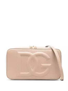 Маленькая каркасная сумка с логотипом DG DOLCE & GABBANA, розовый