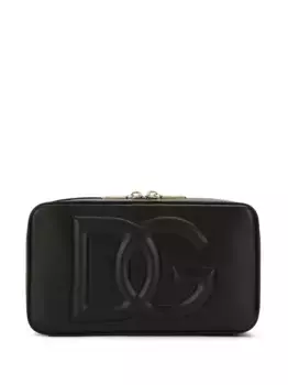 Маленькая каркасная сумка с логотипом DG DOLCE & GABBANA, черный
