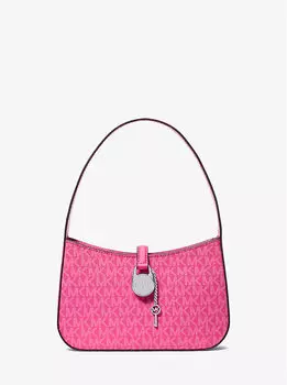 Маленькая клатч Lyra с фирменным логотипом Michael Kors, розовый