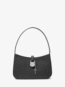 Маленькая клатч Lyra с фирменным логотипом Michael Kors, черный
