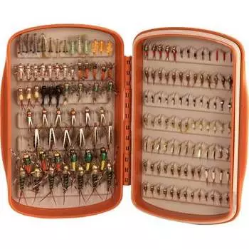 Маленькая коробочка для мух Tacky Pescador Fishpond, цвет Burnt Orange