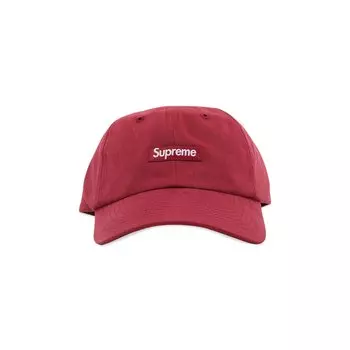 Маленькая коробочка Supreme из матовой ткани Cordura с 6 панелями, Бордовый