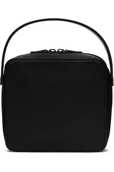 Маленькая кожаная дорожная сумка Auralee, черный