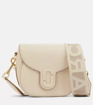 Маленькая кожаная седельная сумка J Marc. Marc Jacobs, белый
