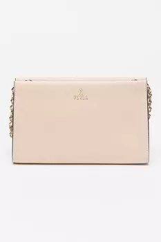 Маленькая кожаная сумка Camelia Furla, бежевый