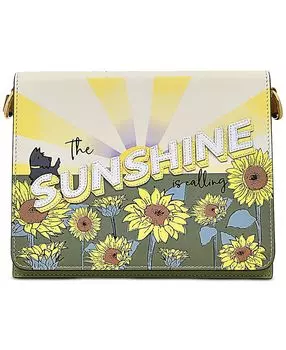 Маленькая кожаная сумка через плечо Book Street Sunshine Radley London