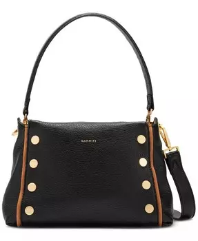 Маленькая кожаная сумка через плечо Bryant Hammitt, коричневый