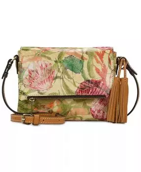 Маленькая кожаная сумка через плечо Corfu Patricia Nash, мультиколор