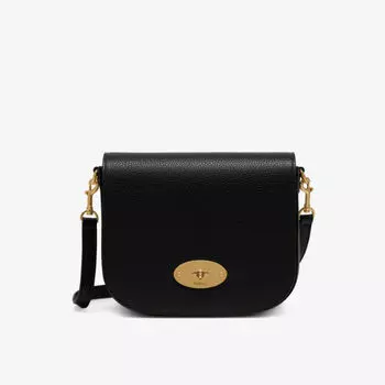 Маленькая кожаная сумка через плечо Darley Mulberry, черный